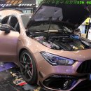 벤츠 cla45amg 컬러안전벨트 시공[대구수입차컬러안전벨트]3232 이미지