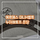 더치맥 h | 에르메스 미니H벨트 13mm 누아/에토프 은장 후기
