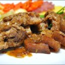 [고기요리] ♬ 된장소스에 빠진, 흑돼지 벌집모양삼겹살 이미지