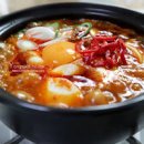 순두부찌개 끓이는법 양념장 돼지고기 다짐육 순두부 요리 이미지