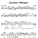 Careless Whisper / Wham ( 악보 ) 이미지