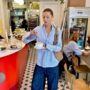 (주)블루사이드 | "어디 거예요?" 2026 봄 아우터 스타일링 | 블루 스트라이프 셔츠 추천