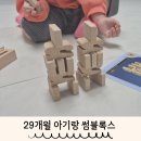 록스기계 | 엄마표수놀이 29개월 아기랑 썸블록스 활용기