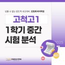 고척고등학교 | [고척고 국어학원] 2025학년도 강원희국어학원 고척고1 1학기 중간고사 내신 분석