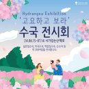 전국야생화전시회 | 아침고요수목원 - 고요하고 보라 수국전시회