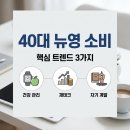뉴휴먼라이프 | “40대 소비, ‘뉴 영’ 트렌드 3가지”