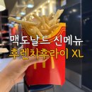 맥도날드 장안사거리점 | 맥도날드 패밀리 후렌치 후라이 XL 후기 + 장안사거리점 주차 정보