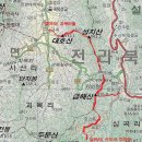 호랑이에게 물려간 대호산(大虎山592m) 성지산(成芝山 992m) 금해산(837m) 무주적상.설천 이미지