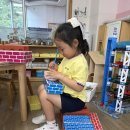 8월 4주 집 놀이 사진입니다(블럭집 만들기) 이미지