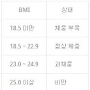 비만도 계산기: BMI(체질량지수) 계산기 이미지