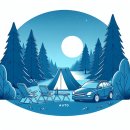 산울림매점 | 양평 산울림 오토캠핑장 사이트 배치도