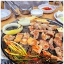 아산 용화동 맛집 한돈 고기집 삼겹살 착하던 통나무 정육식당
