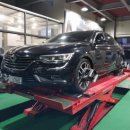 플러스카정비 | SM6 과속방지턱 넘을 때 찌걱찌걱 소음 원인! 스테빌라이저바·링크 교환 정비