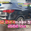 싼타페DM 매연 매연불합격71%~매연합격3%