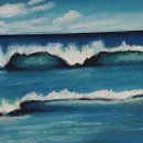 감성오일파스텔화 이미지