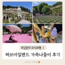가래골마을 | 포천 허브아일랜드 추천vs비추천 살짝 애매한 후기.