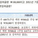 중급회계 / 자본 / 12-33 / 주식병합, 분할 / 주식병합 회계처리 이미지