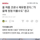 올 여름 코로나 재유행 온다.."가을에 정점 이를수도" 경고 이미지