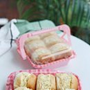 샌드위치와 샐러드(야간) 이미지