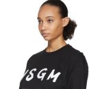 MSGM 로고 반팔 원피스 이미지