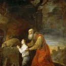 아브라함과 이사악의 기도 (1653) - 다비드 테니에르 2세￼말씀과 성화 이미지