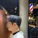 선릉역바버샵 맨즈테틱헤어 드롭컷+부분염색 후기