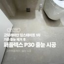 힐스테이트 1차 | 고덕 래미안 힐스테이트 1차 기존 줄눈 제거 후 퍼플렉스P30시공 후기