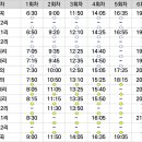 청주콜버스 문의면 일부 변경 알림 이미지