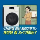 삼성프로세탁 | 26년형 WD90H25BHY 세탁건조기와 WD90F25AHS의 단점 해결 3가지