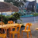 노을에 기댄 언덕 이미지