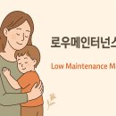 메인터넌스 | 👧 로우메인터넌스 맘, 실제 후기와 장단점