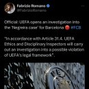 로마노) UEFA, 네그레이라 사건 조사착수 이미지