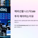 해외선물 나스닥100 미니 선물 투자거래 주목해야 할 요소