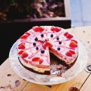 크리스마스 케익 만들기 이미지