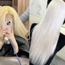 퍼스널컬러 진단 염색 탈색 받고 온 백금발 후기 홍대 미용실 마센느헤어