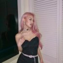 핑크헤어 이미지