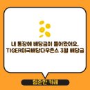 (주)다우 | 주식 난리통에 내 통장에 배당금이 들어왔어요, 3월 배당금 TIGER미국배당다우존스 후기