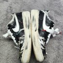 미백세탁 | 명품운동화 세탁 나이키 피스마이너스원 중창 밑창 누래짐 변색 복원