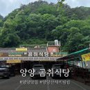 오색약수터맛집 곰취식당 곰취네정식 솔직후기