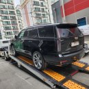 대전캐딜락 | 캐딜락 에스컬레이드 평택 출고장에서 대구 전시장으로 이동 | J3캐리어 (***-****-****)