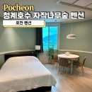 청계호수자작나무숲펜션2 | 포천펜션 찾는다면, 청계호수 자작나무숲 펜션 수영장까지 만족한 방문 후기