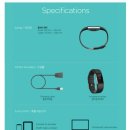 (미개봉) 핏비트 차지2 fitbit charge2 스마트밴드 블랙 15만원(배송비포함.정품.AS1년) 이미지