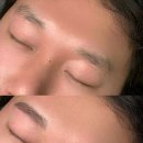 빈그래 | 논산 눈썹 잘하는 곳 남자눈썹 헤어스트록 후기 | 그래빈뷰티