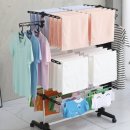 이동-6 | 쿠팡 빨래건조대 추천, 원룸 공간 활용 좋은 코멧 이동접이식 6단 실사용 후기 및 장단점