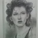 아름다운 인물화 이미지