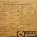 1977년 주말 TV편성표 이미지