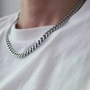 남자 체인목걸이, 패션코디하기 좋은 남자 은목걸이 추천