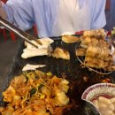 [강남] 도시 한복판에서 삼겹살 굽기 - 강남 야장 마포껍데기집 후기