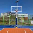 관저체육공원운동장 농구장 | 오산 맑음터공원 야외농구장 고정식 농구대 설치 사례 │ OSB9000-1 농구대 시공 후기
