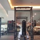 바벨 숄더 프레스 100kg×3rep 이미지